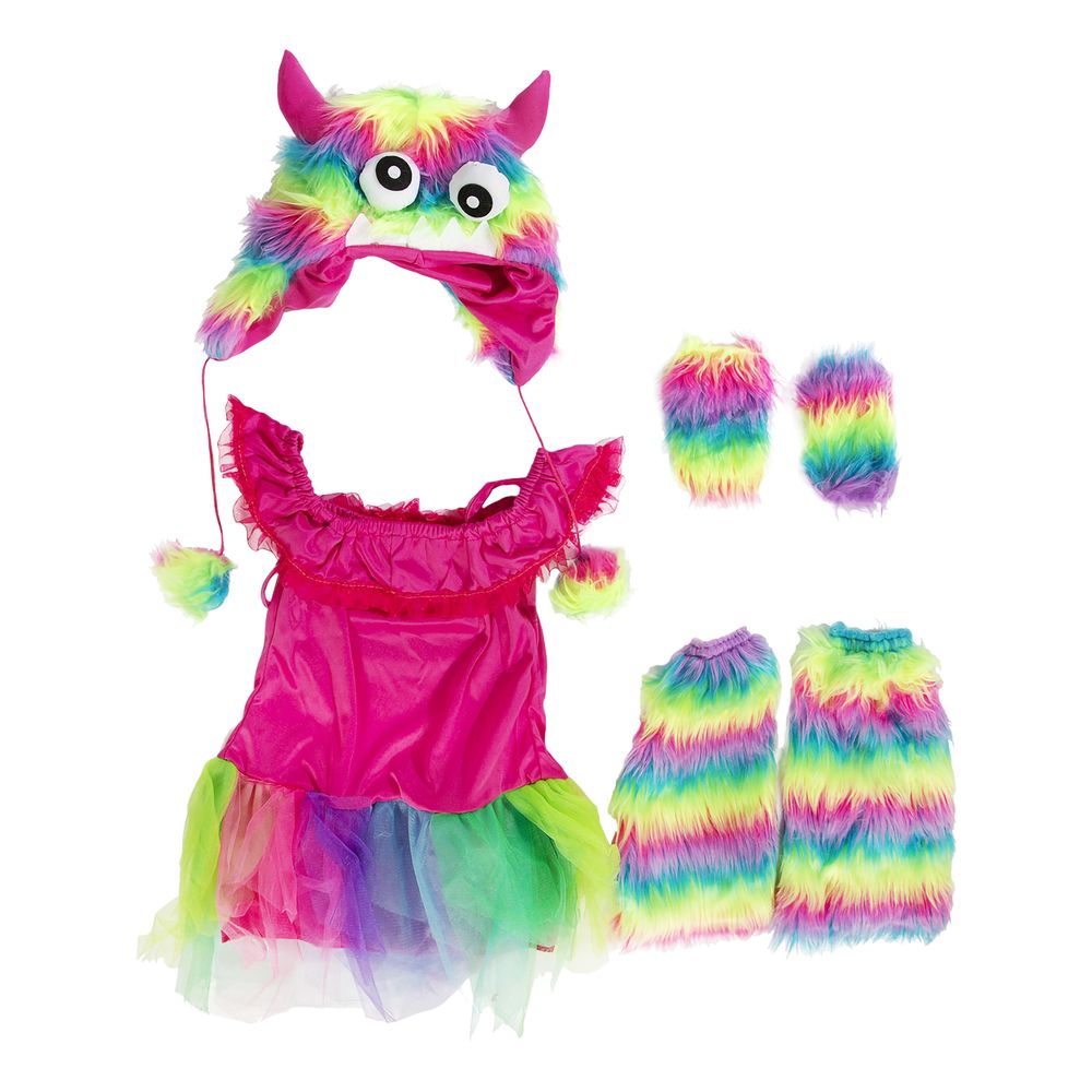 Fluffy Monster Børnekostume