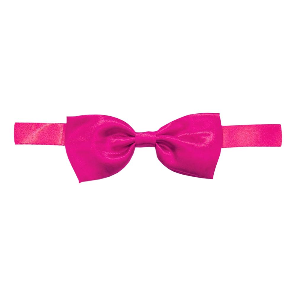 Sløyfe i Sateng Rosa