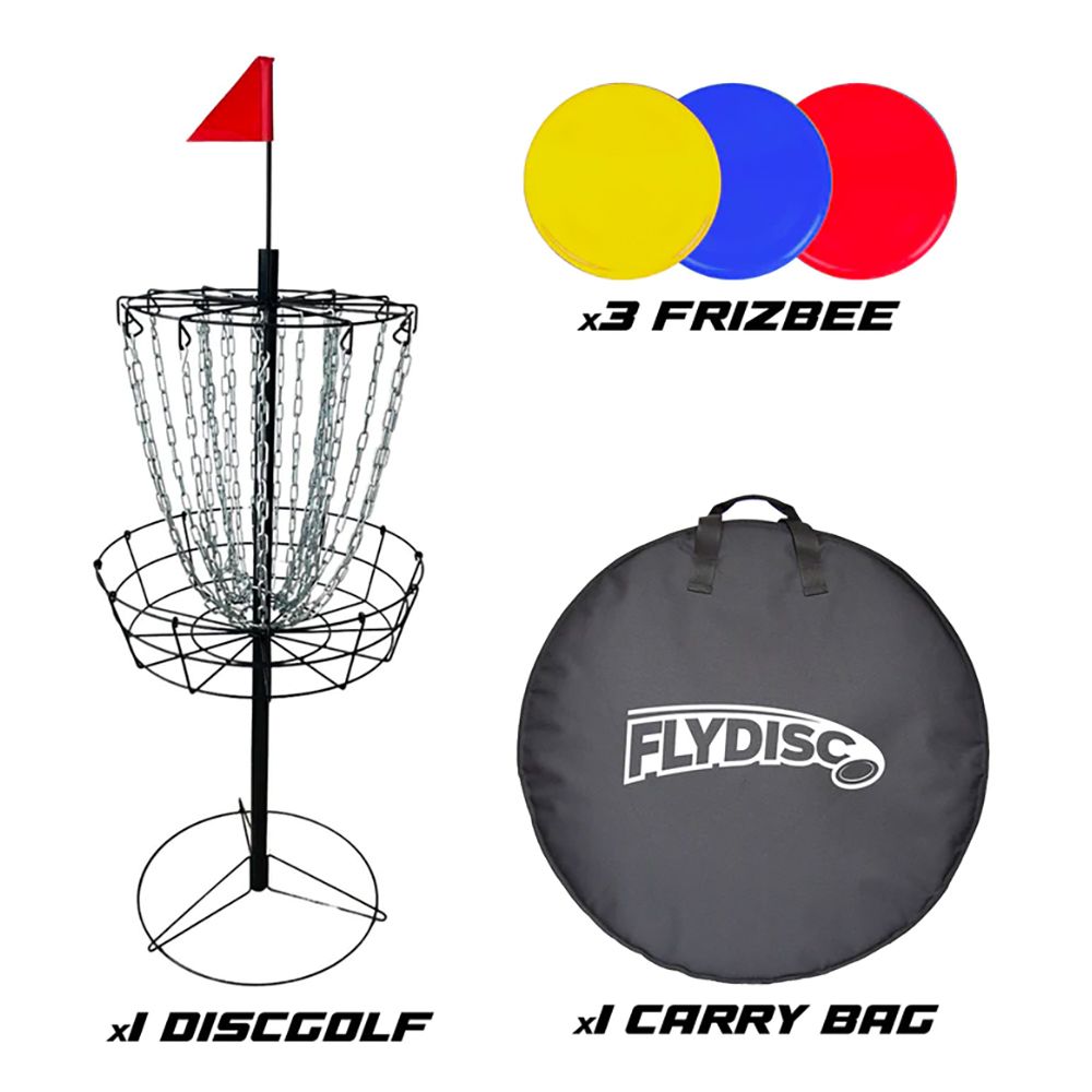 Fly Disc Pro Discgolf Set