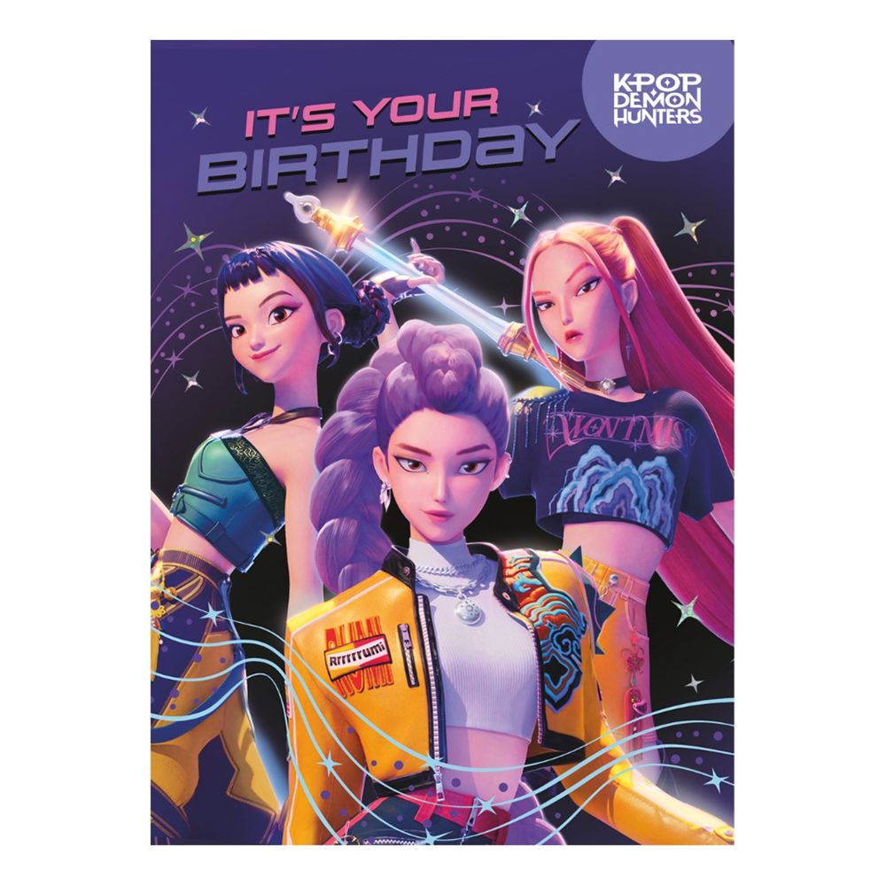 Födelsedagskort K-pop