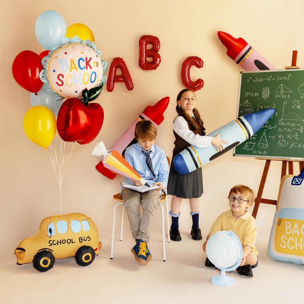 Folieballong Back to School