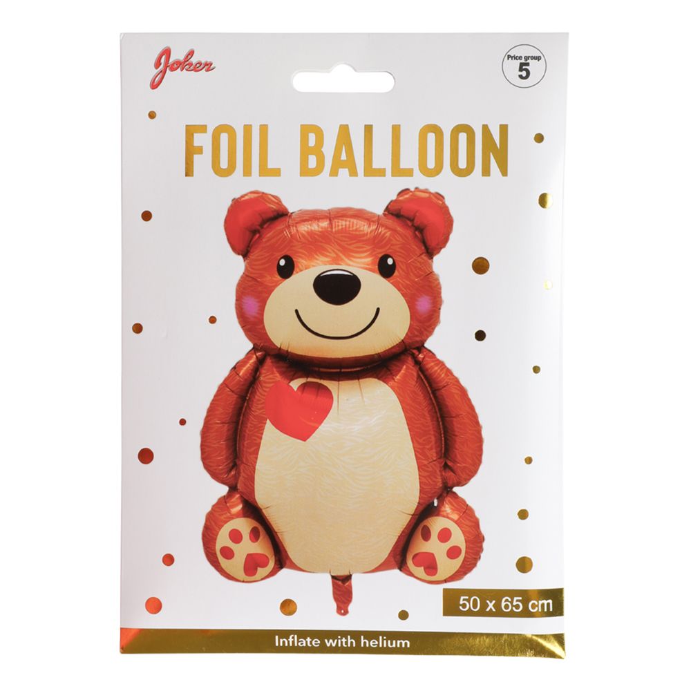 Folieballon Bjørn