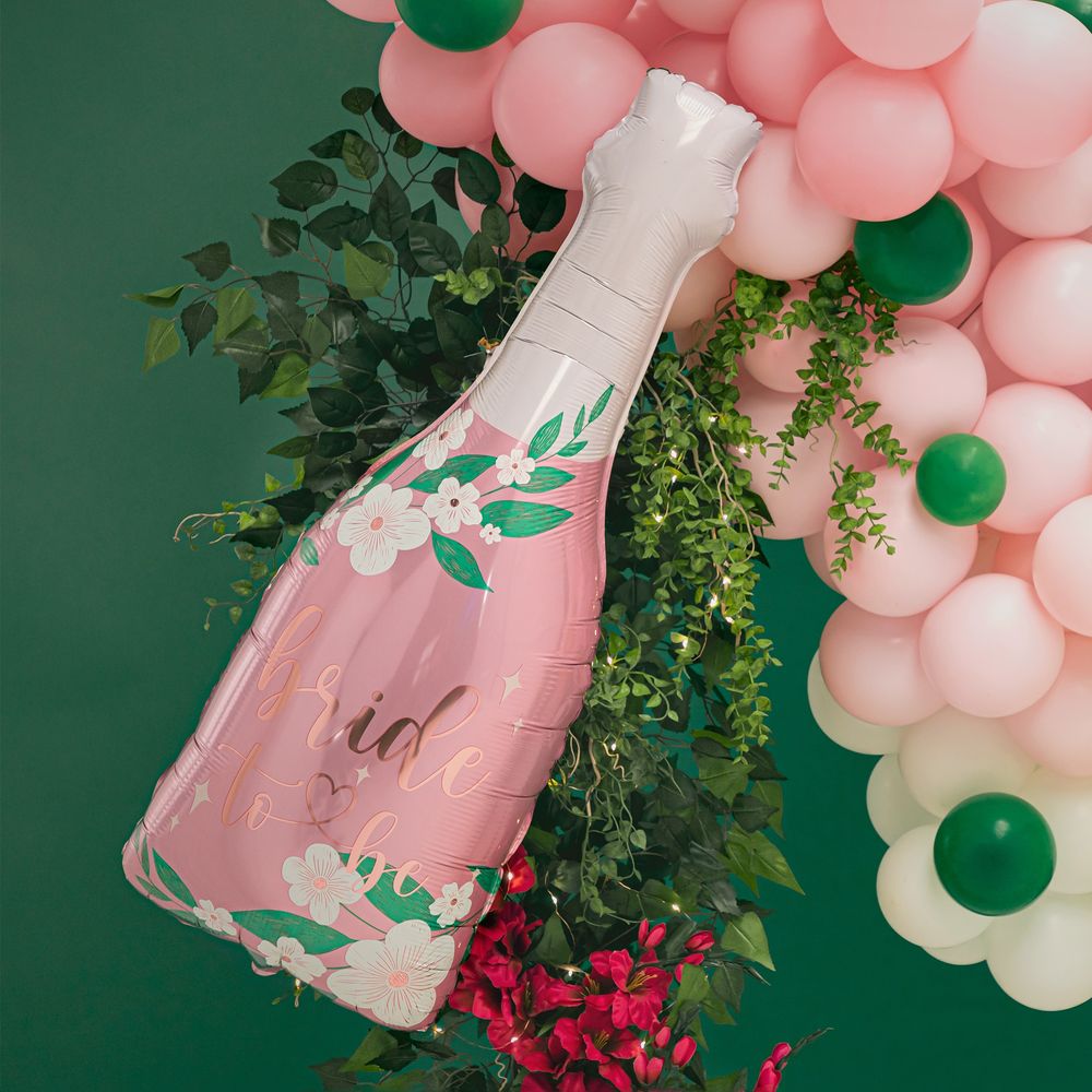 Folieballong Bride To Be Flaske