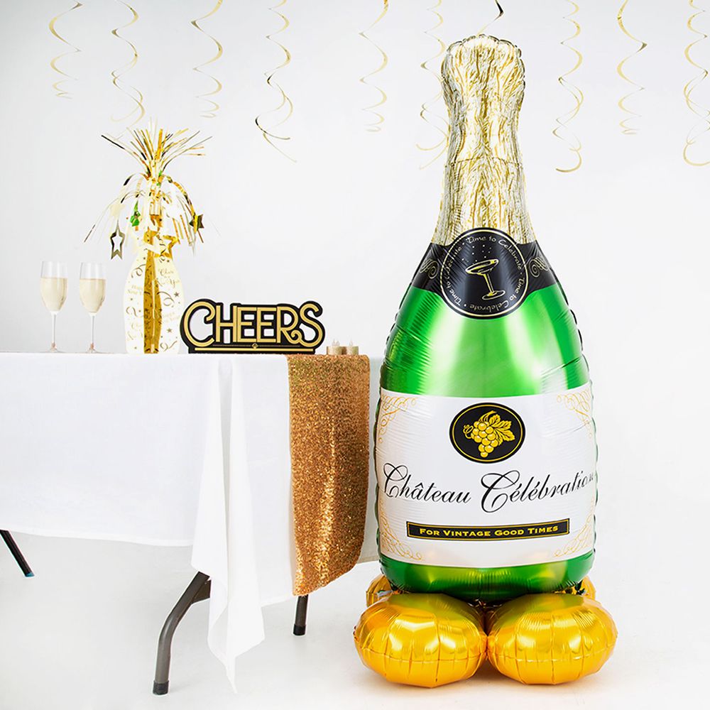 Folieballon Champagneflaske AirLoonz