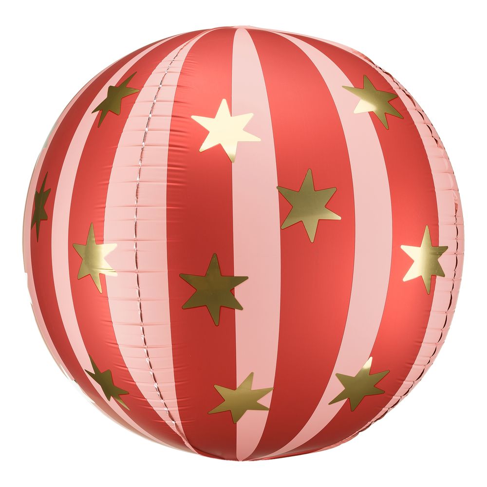 Folieballon Cirkus Rød