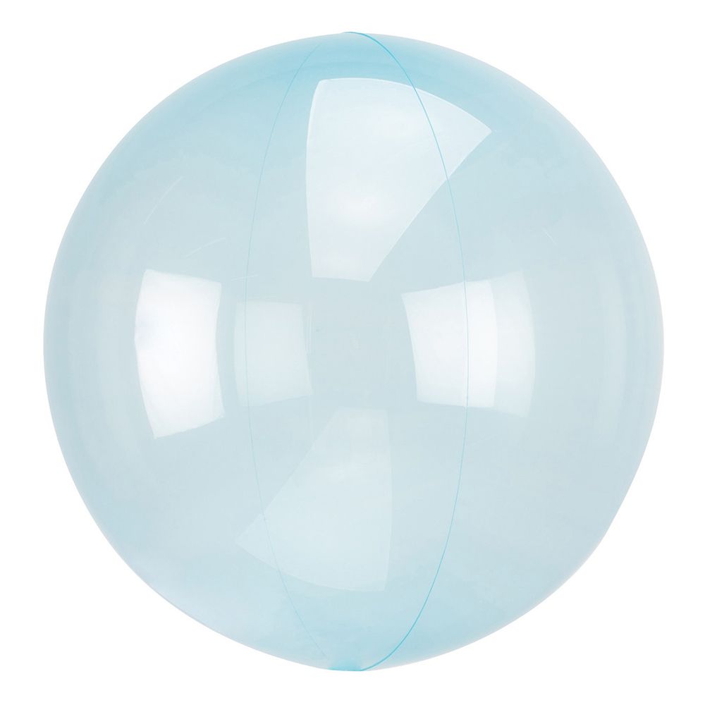 Ballong Clearz Crystal Blå