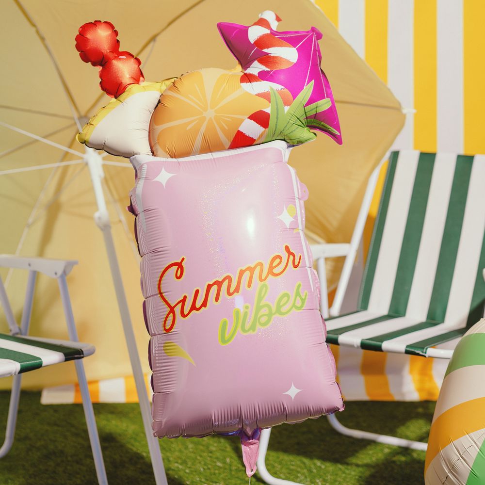 Folieballon Cocktail Summer Vibes