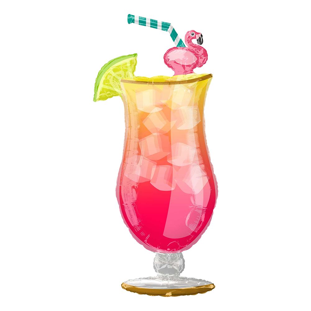 Folieballong Cocktailglas