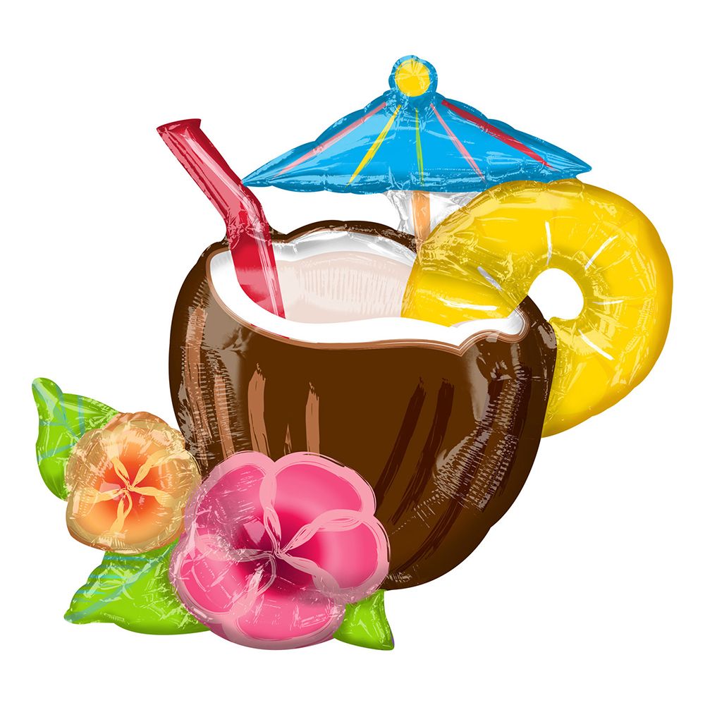 Folieballong Coconut Pina Colada Supershape