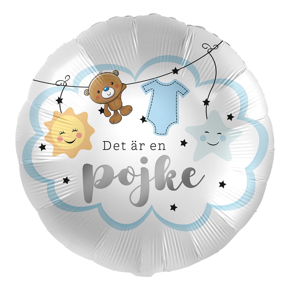 Folioilmapallo Det Är En Pojke