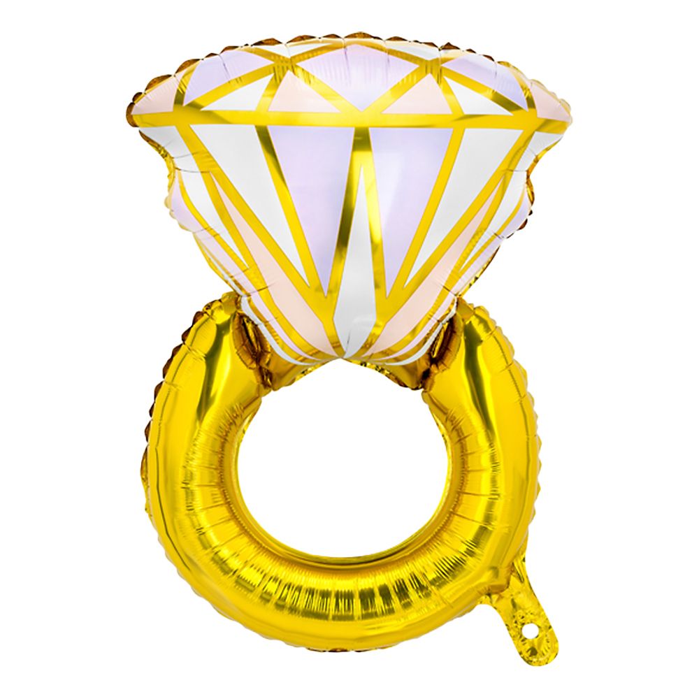 Folieballon Diamantring