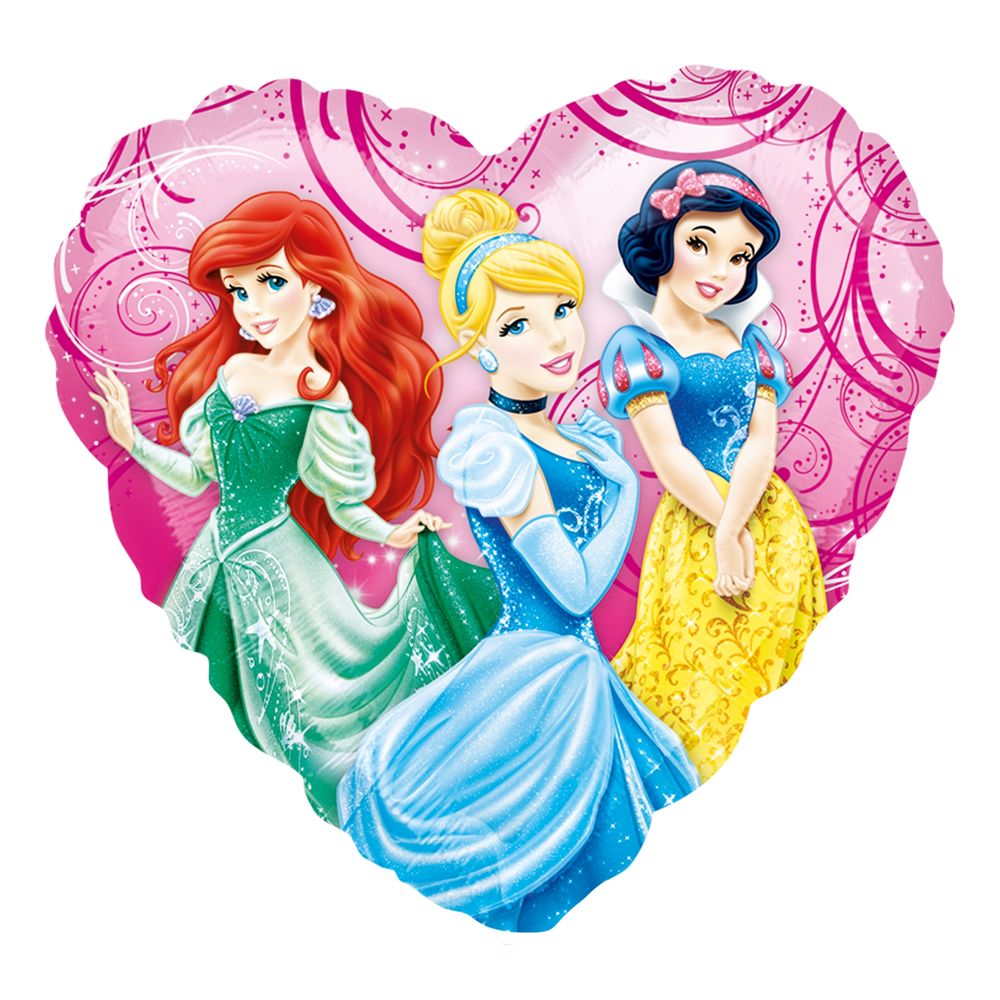 Folioilmapallo Disney-prinsessat