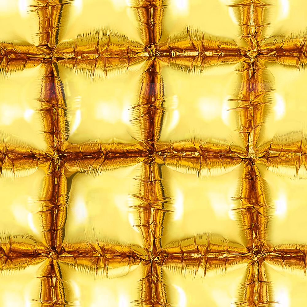 Folieballon Backdrop Guld