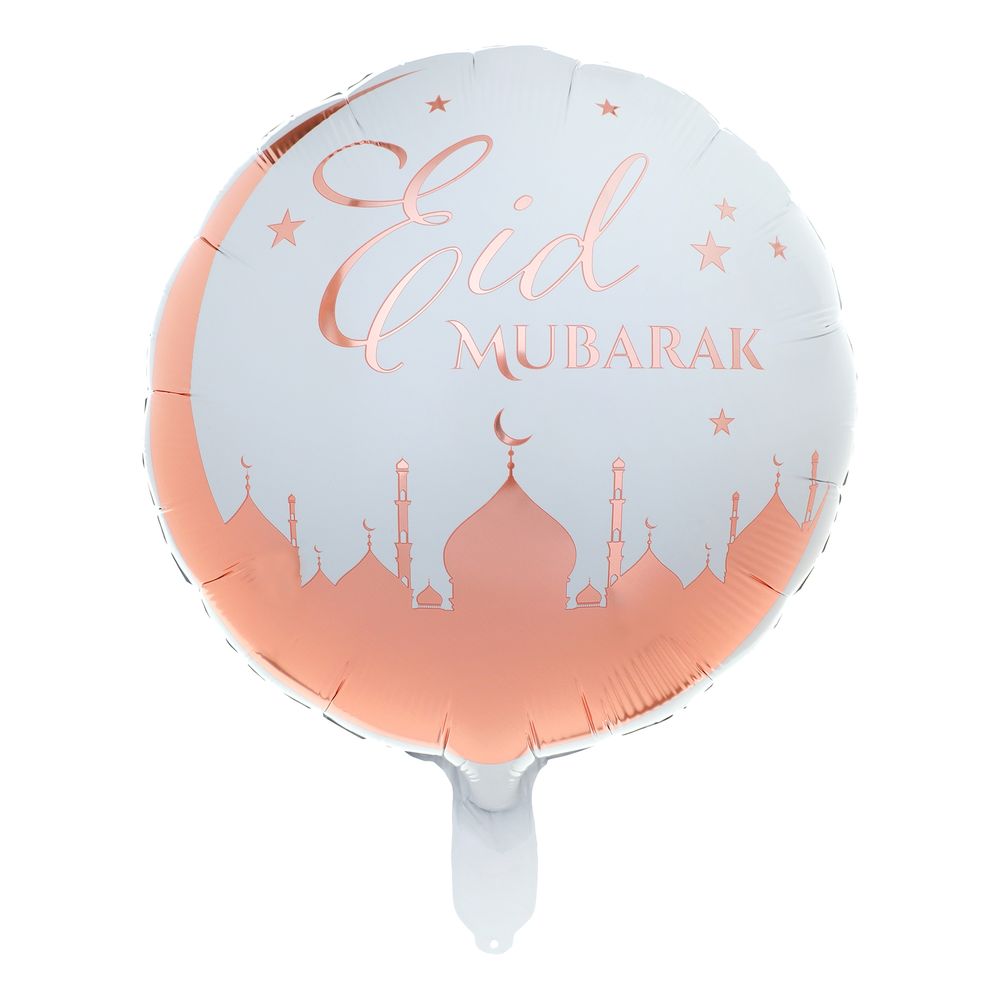 Folieballon Eid Mubarak Roséguld