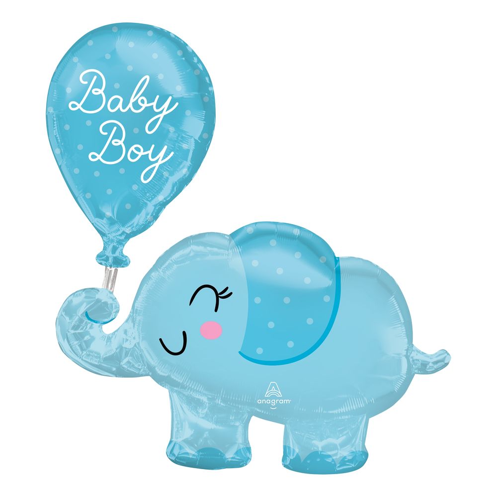 Folioilmapallo Elefantti Baby Boy