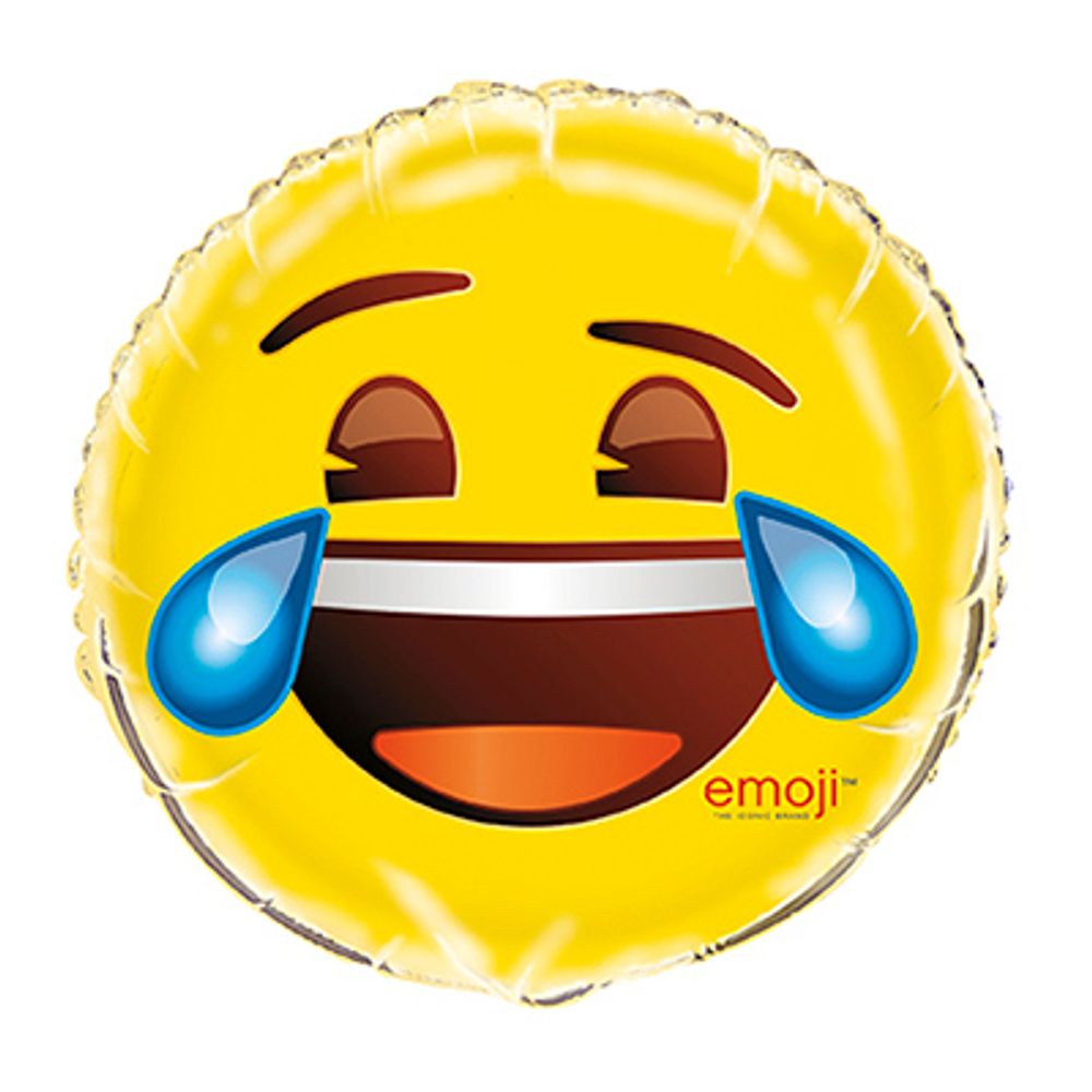 Folioilmapallo Emoji Laughing with Tears