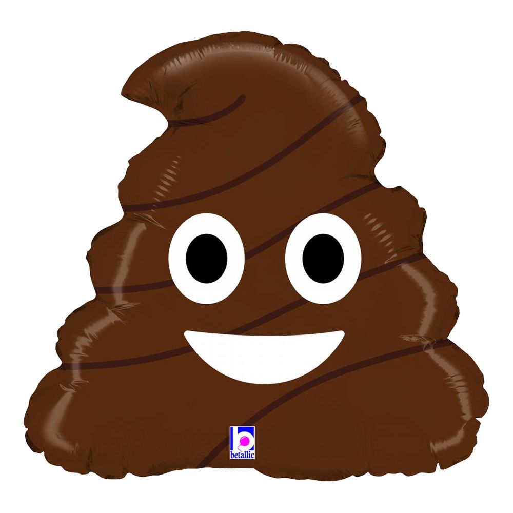 Folioilmapallo Emoji Poo