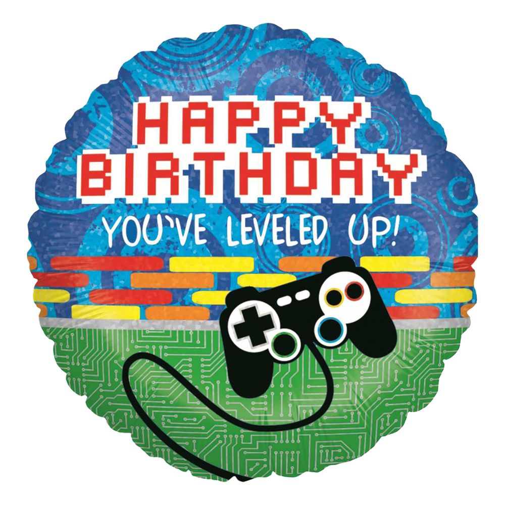 Folieballon Game Controller Birthday