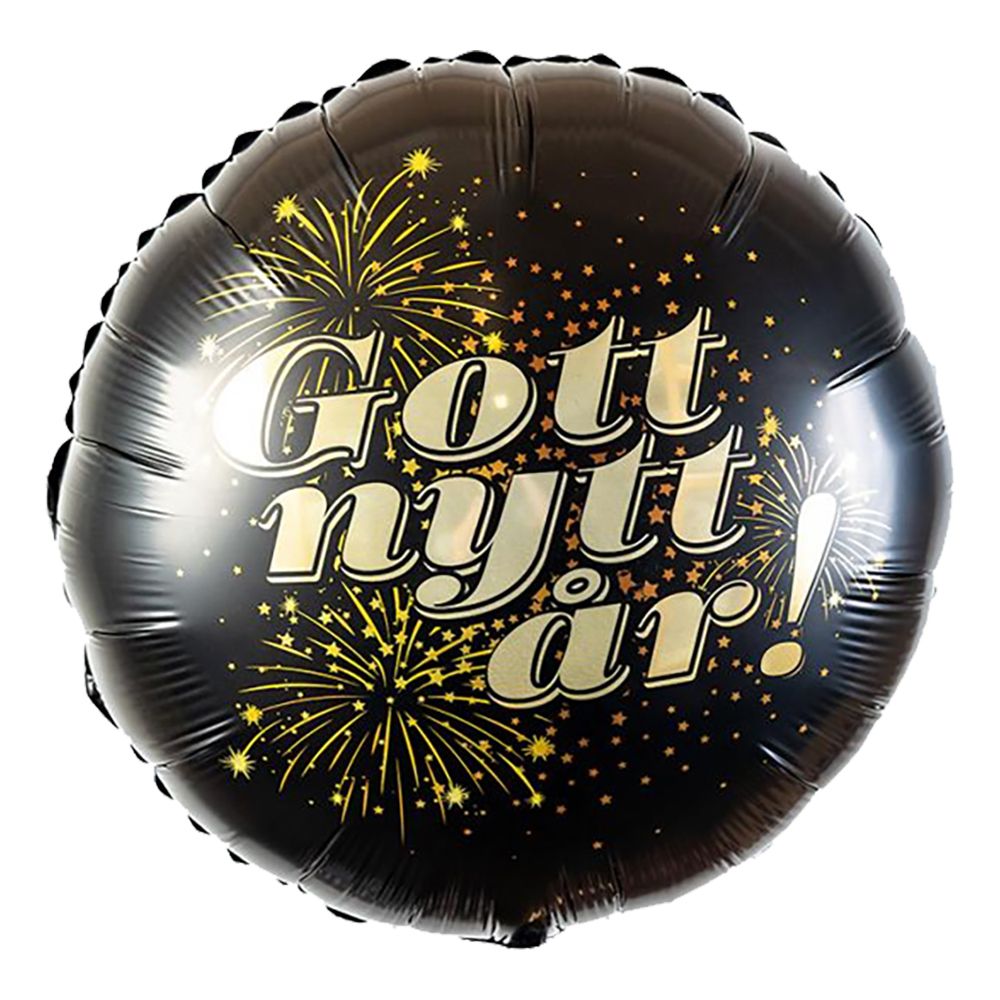 Folieballong Godt Nytt År