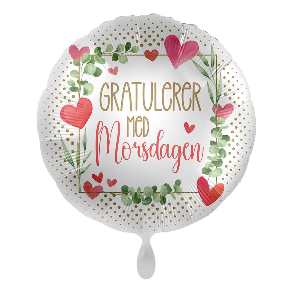 Folieballong Gratulerer med Morsdagen