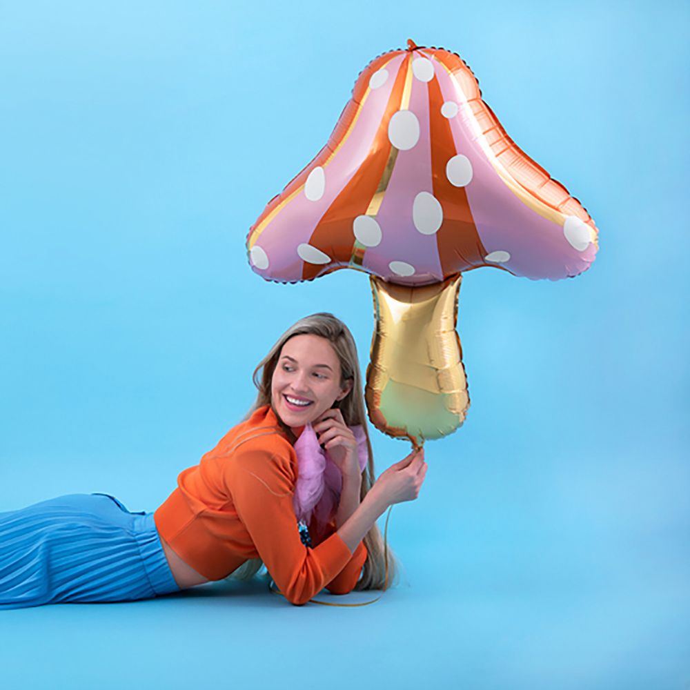Folieballong Gyllen Sopp