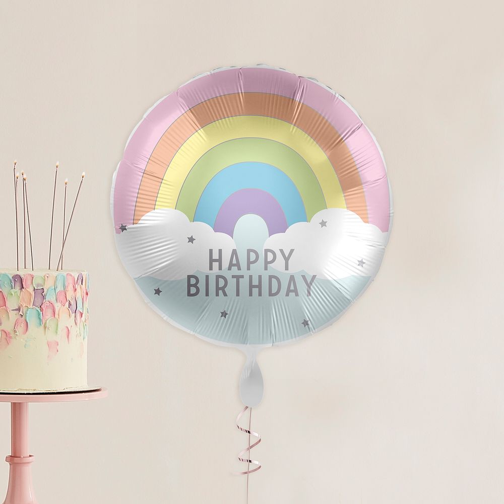 Folioilmapallo Happy Birthday