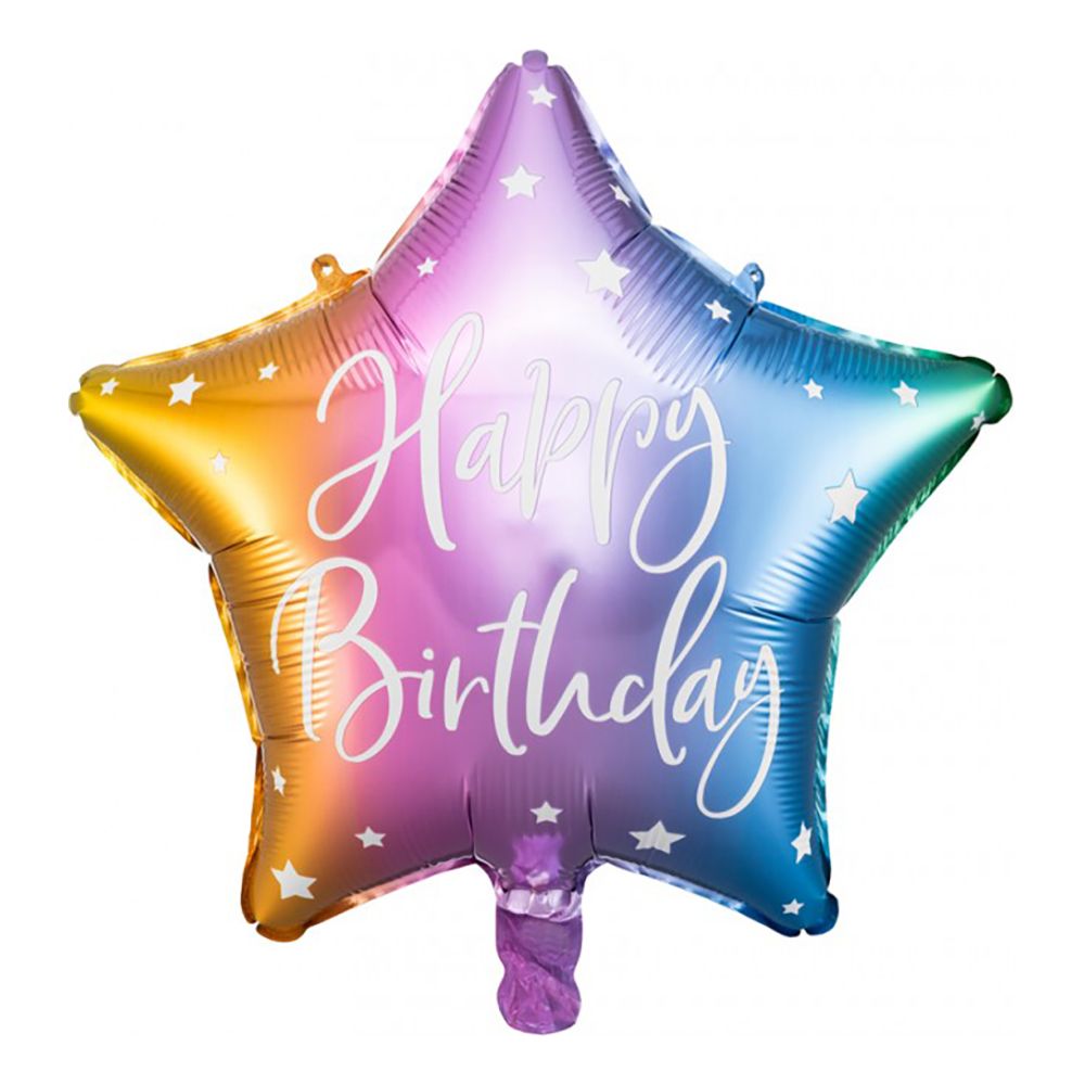 Folioilmapallo Happy Birthday