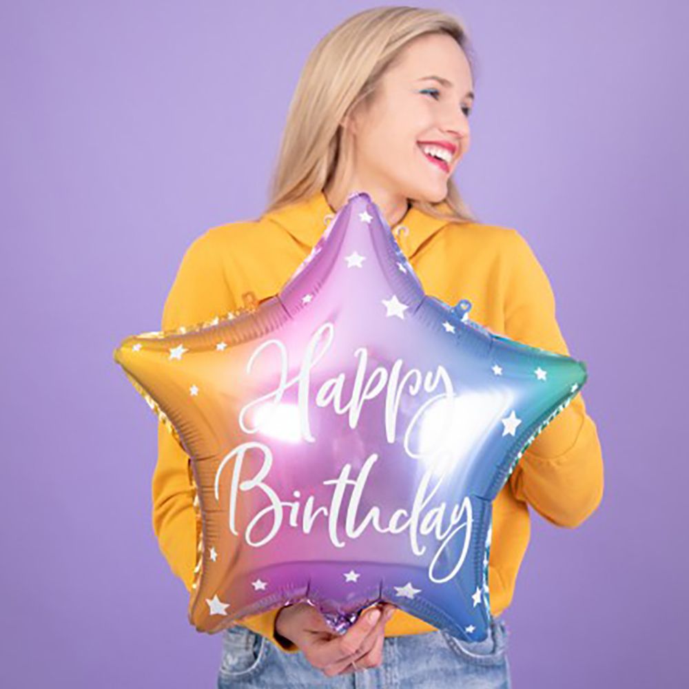 Folioilmapallo Happy Birthday
