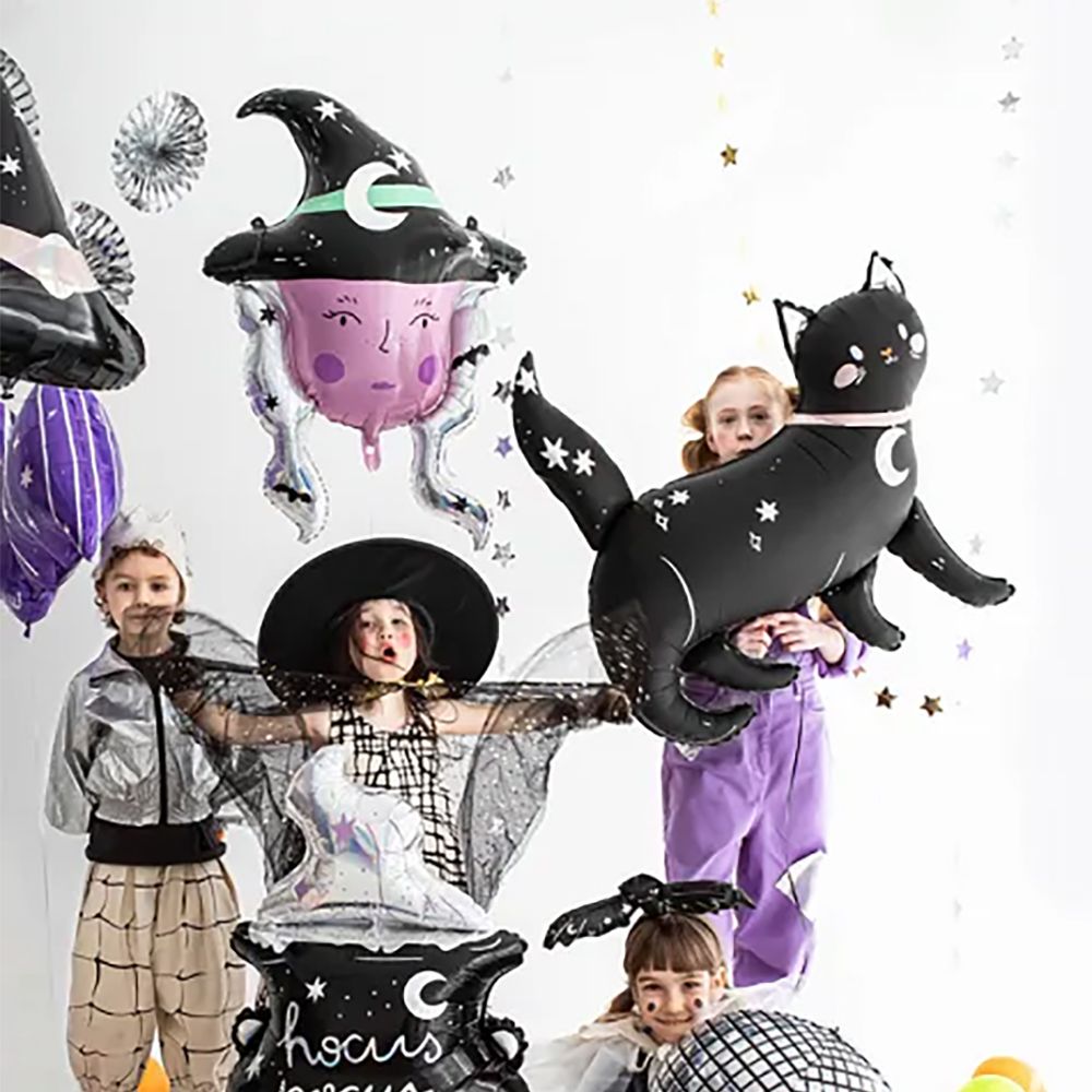Folieballong Häxa Halloween