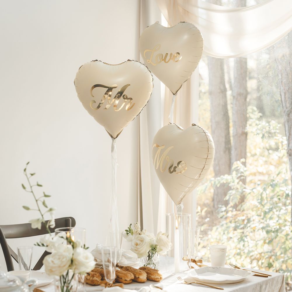Folieballon Hjerte Love