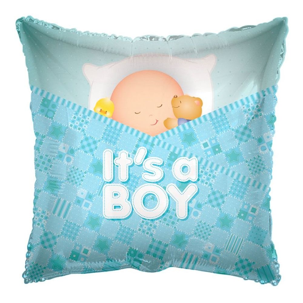 Folieballong It's a Boy Blå
