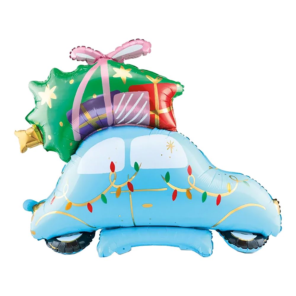 Folieballon Julebil