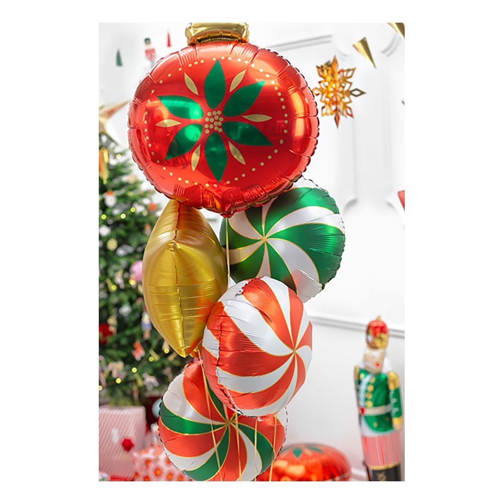 Folieballon Julekugle