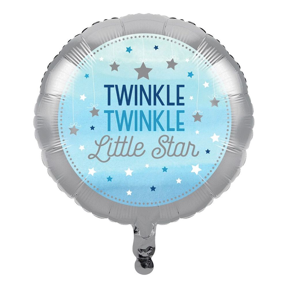 Folieballong Little Star Gutt