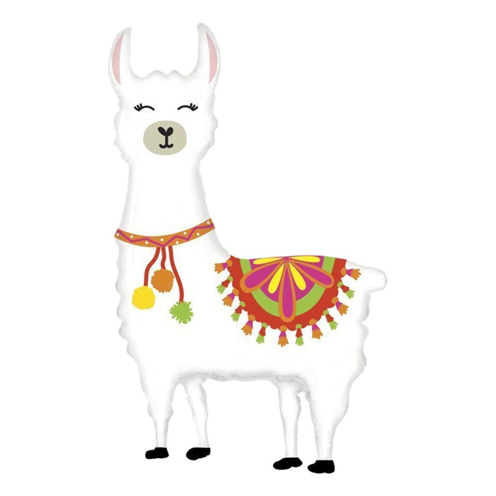 Folieballong Lama