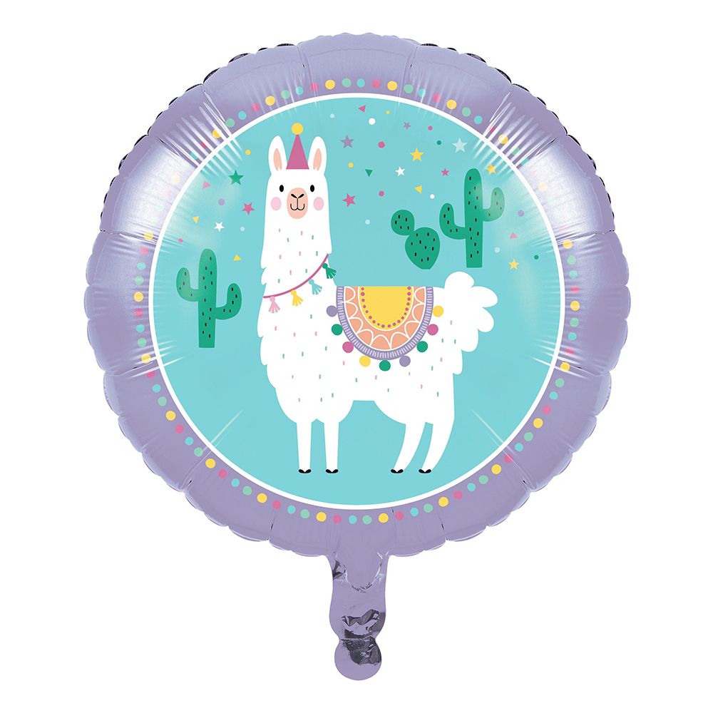Folieballong Lama Party