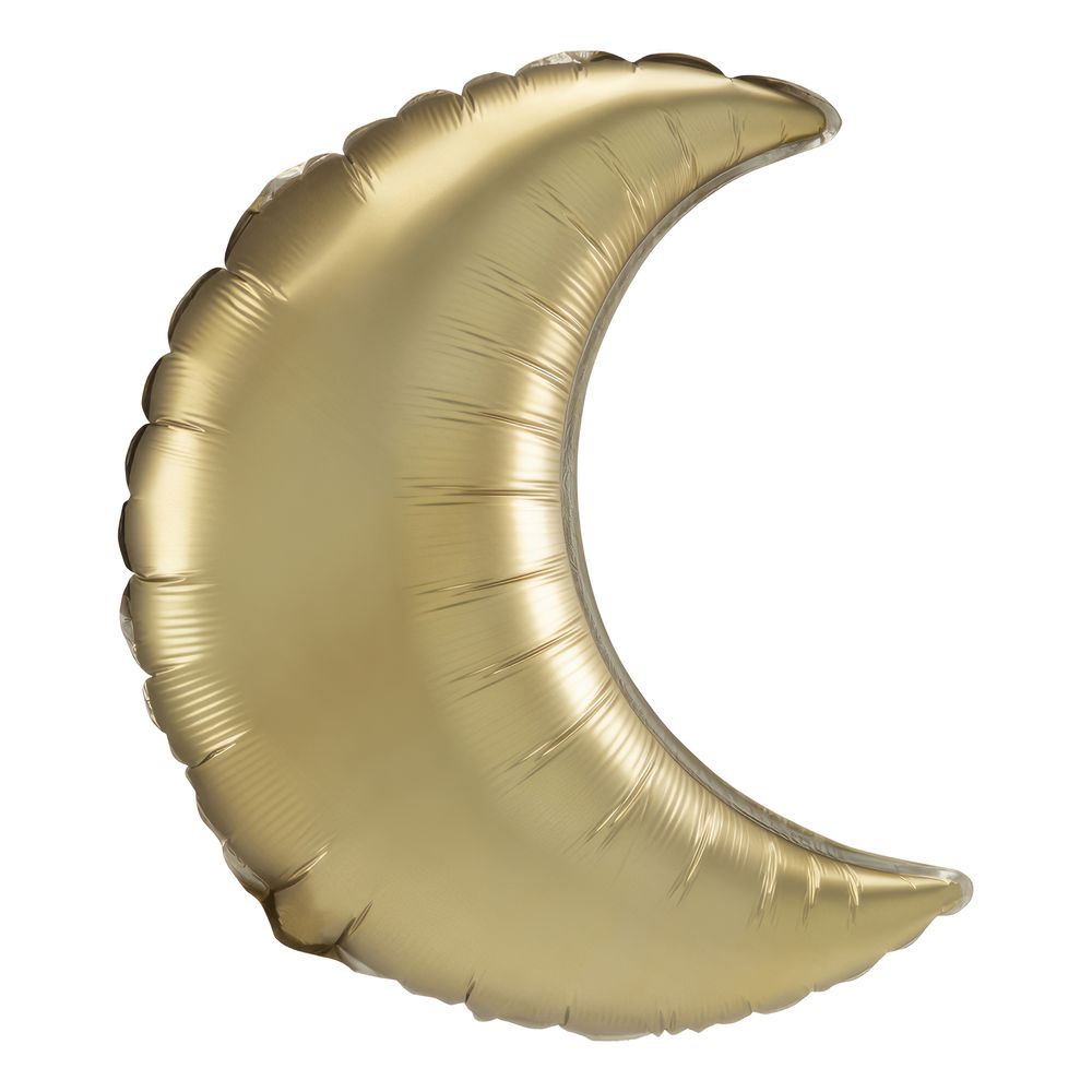 Folioilmapallo Kuu Kulta Satin Shape
