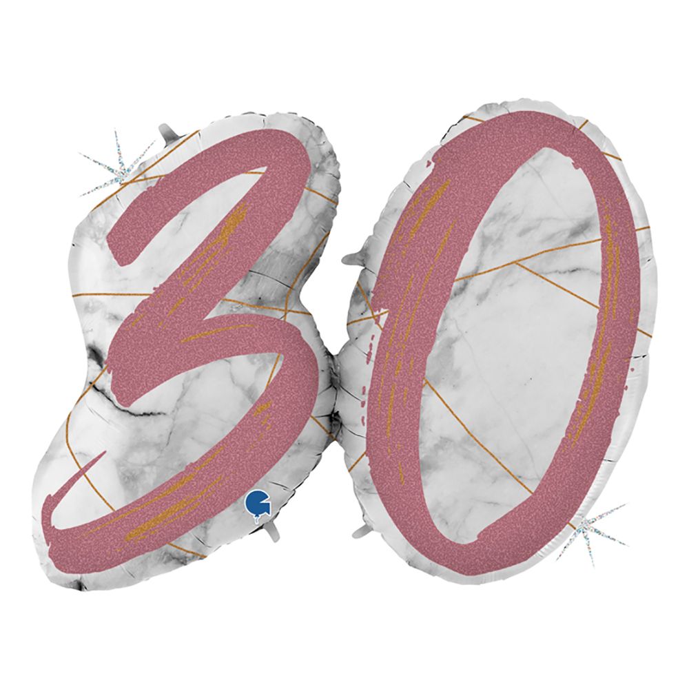 Foliopallo Marble Mate 30 Ruusukulta Shape