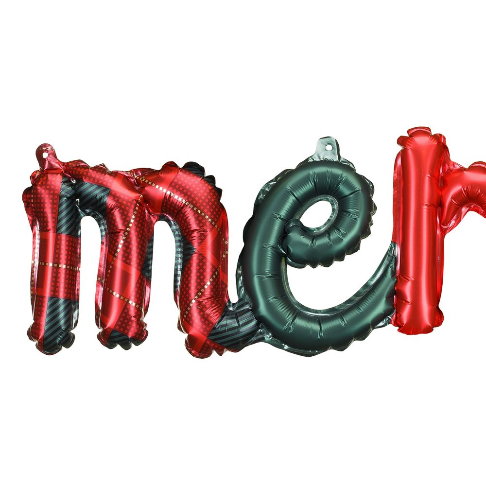 Folieballong Merry Christmas