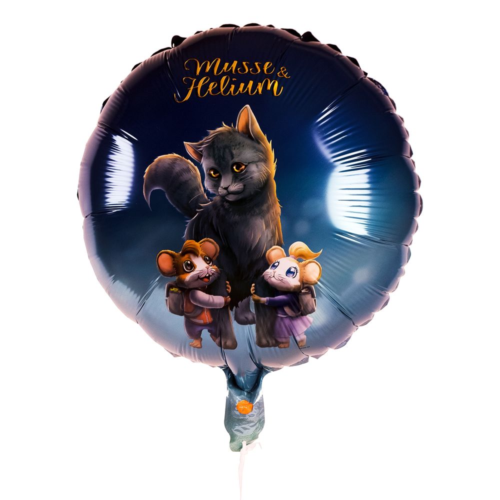 Folieballong Mikke og Helium Sigge