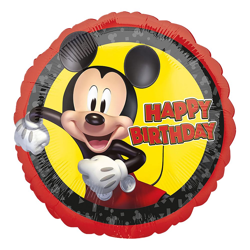 Folieballong Mikke Mus Happy Birthday