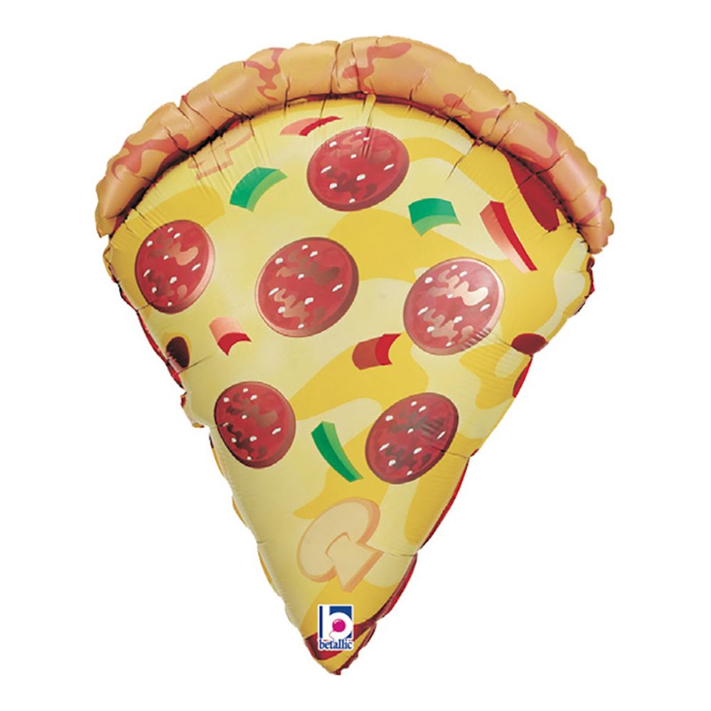 Folieballong Pizzastykke