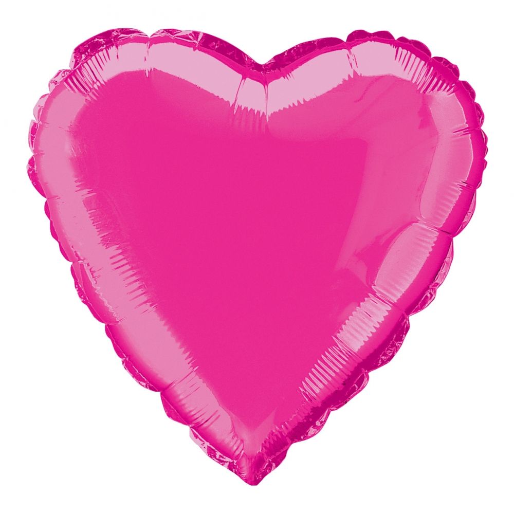 Folieballong Rosa Hjerte