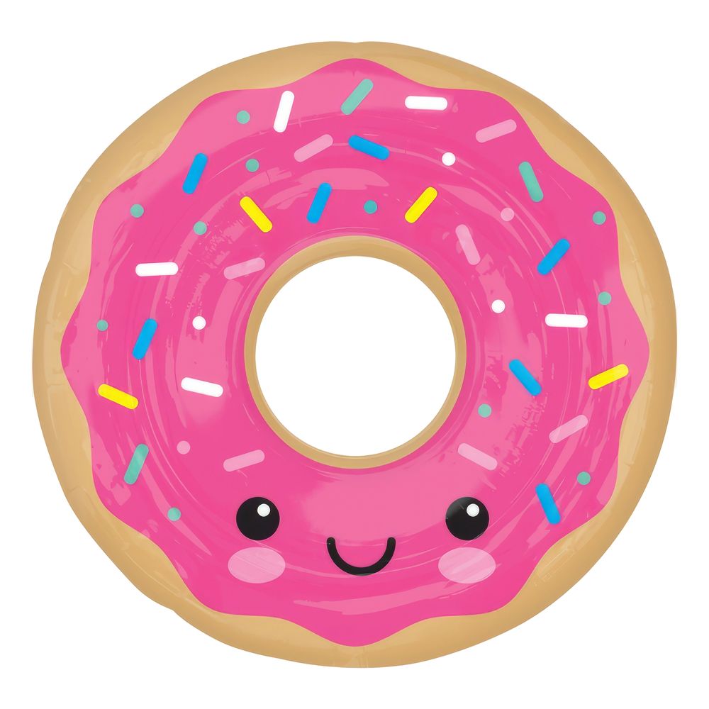 Folieballon Lyserød Donut Shape