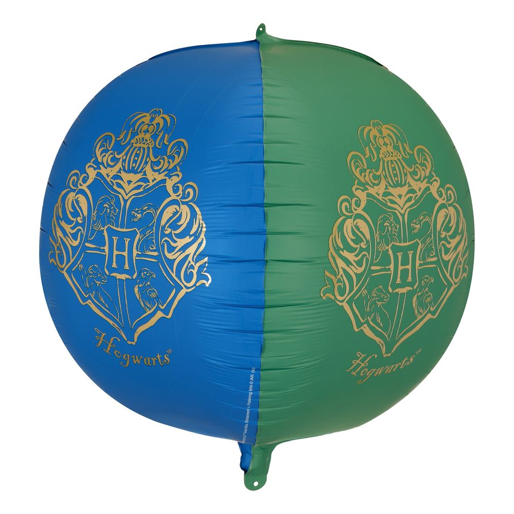 Folioilmapallo Pyöreä Harry Potter™ Hogwarts-vaakuna