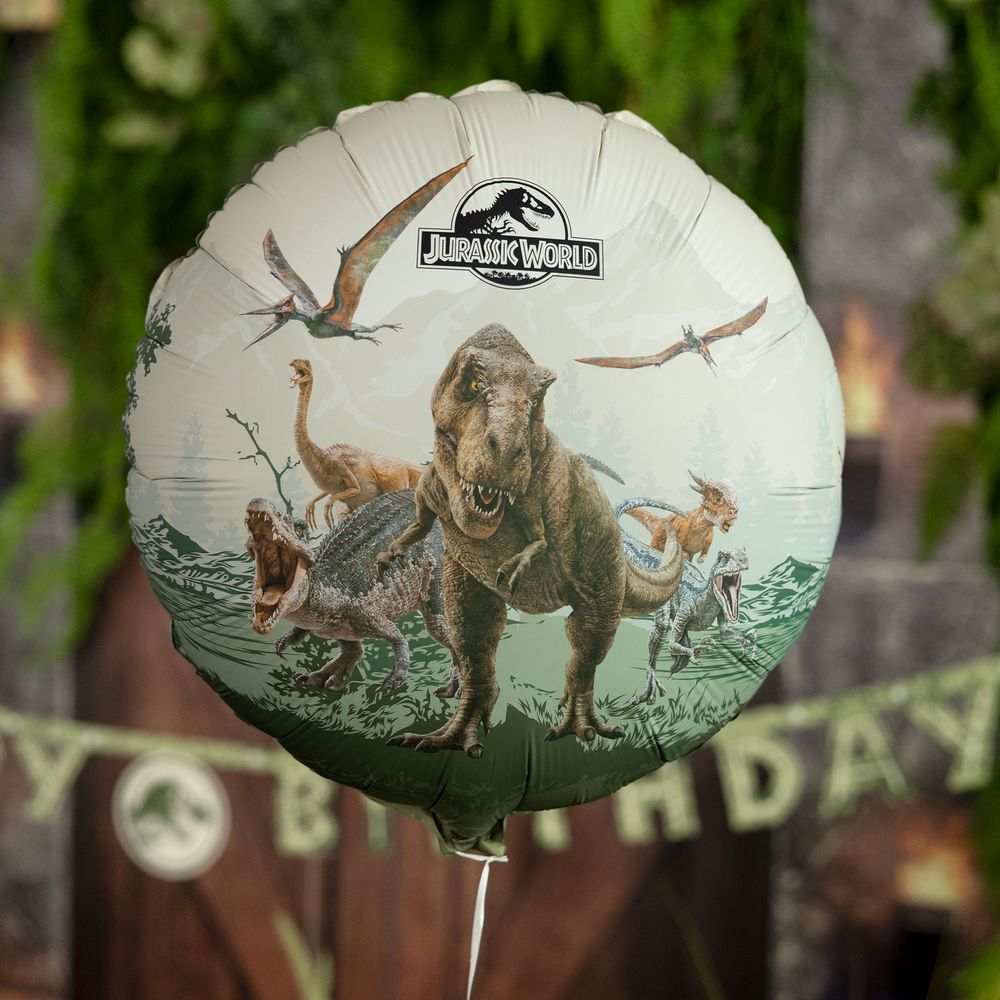 Folieballon Rund Jurassic World