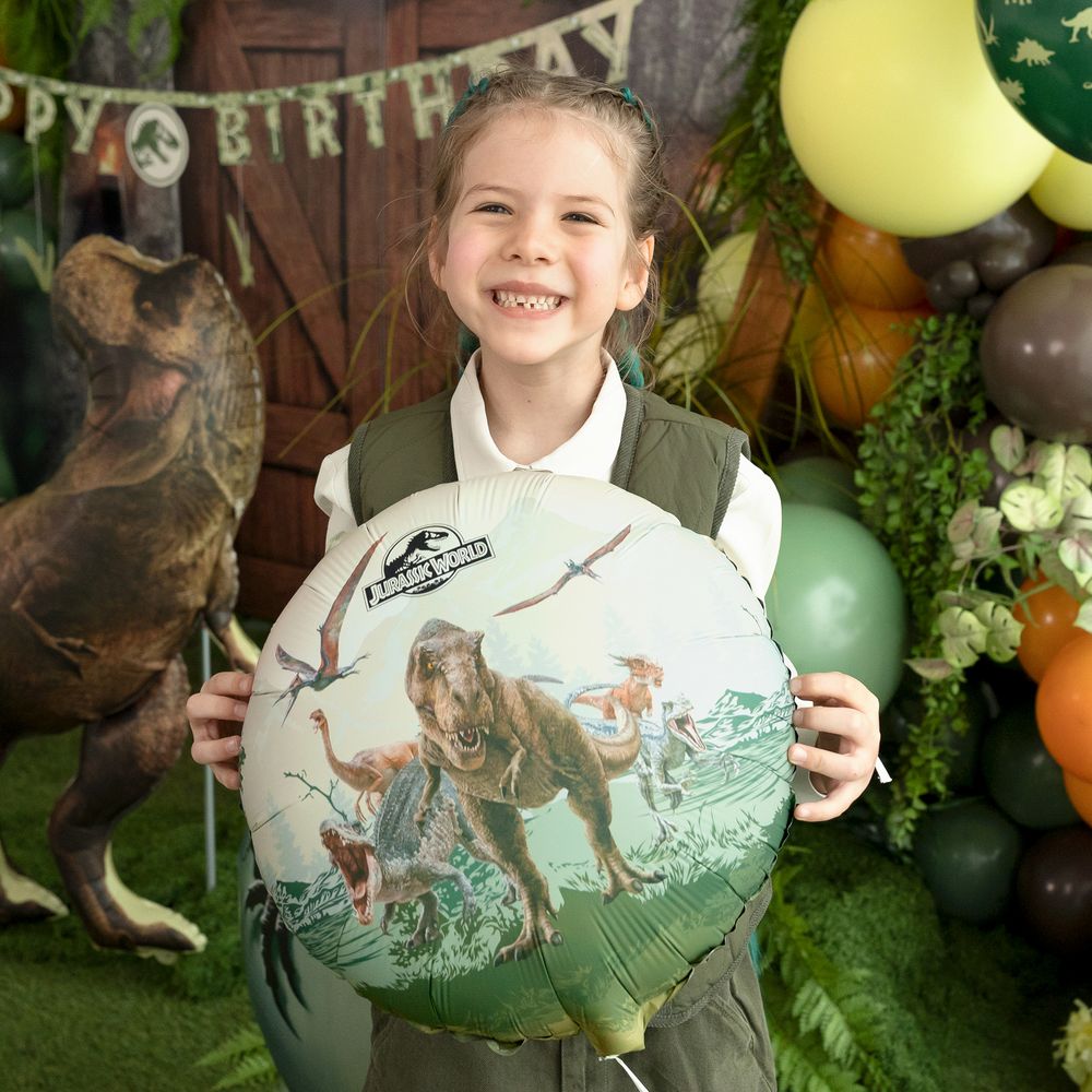 Folieballon Rund Jurassic World