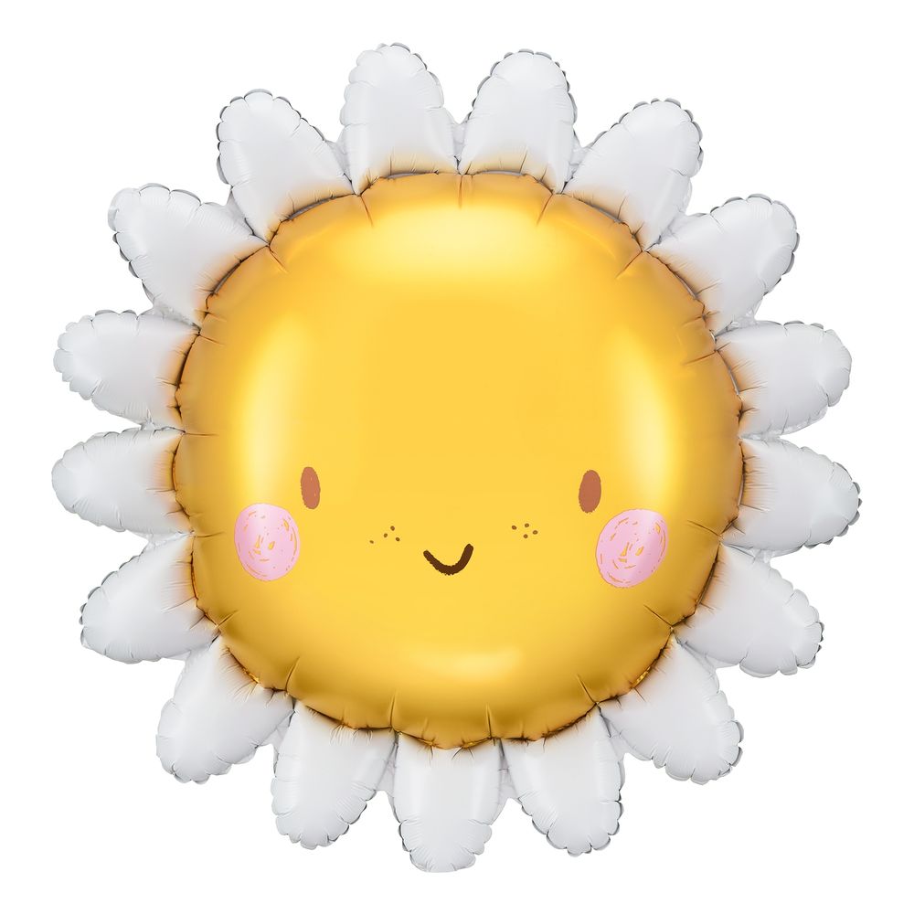 Folieballon Solsikke