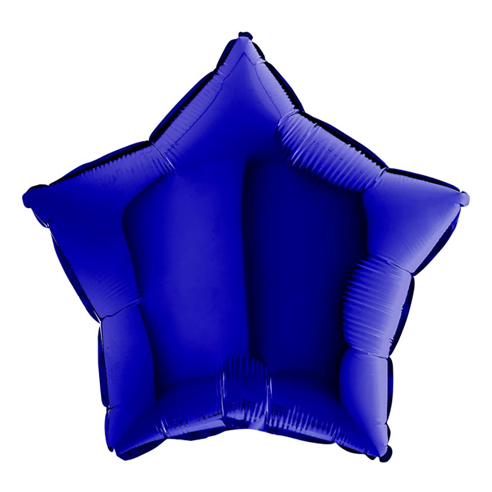 Folioilmapallo Tähti Blue Capri
