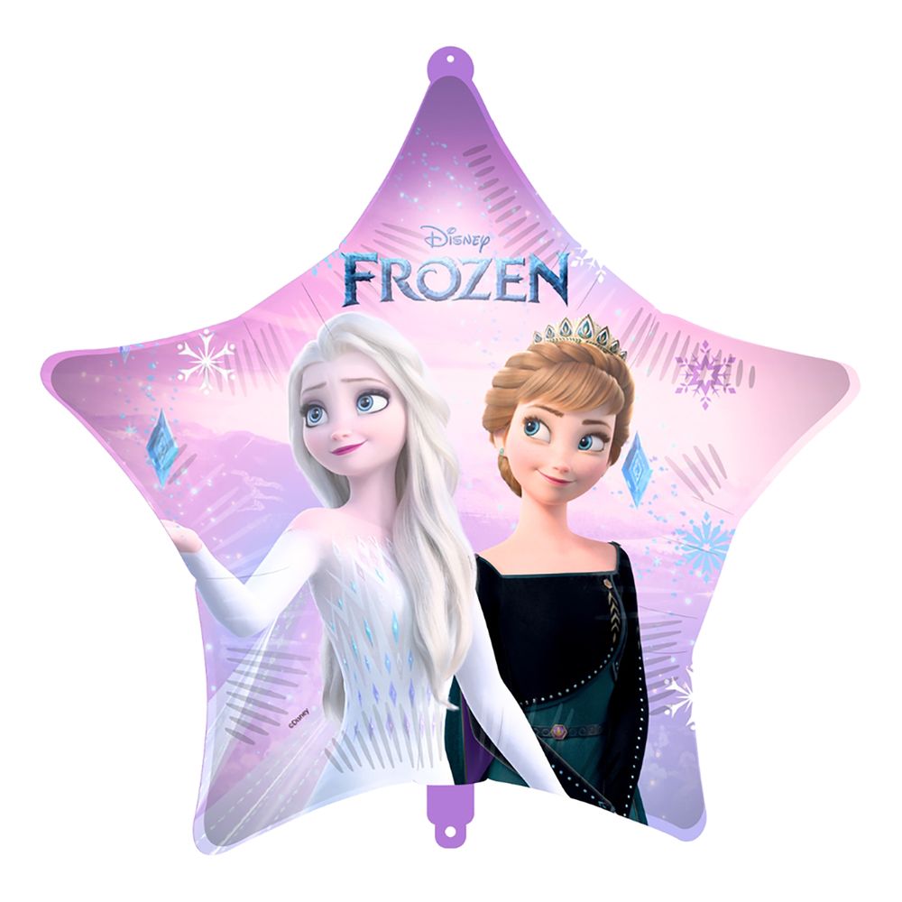Folieballon Stjerne Frozen 2